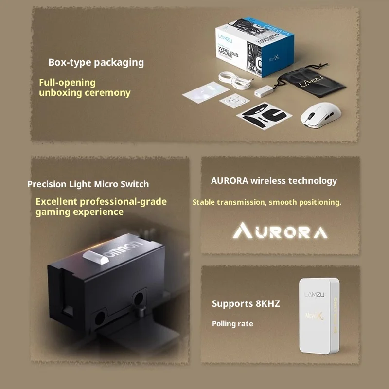 لامزو مايا X ماوس ألعاب لاسلكي 8 كيلو هرتز 3950 اومرون مفتاح بصري صغير Valorant Esports ماوس ألعاب الكمبيوتر ملحقات الكمبيوتر المحمول هدية #5