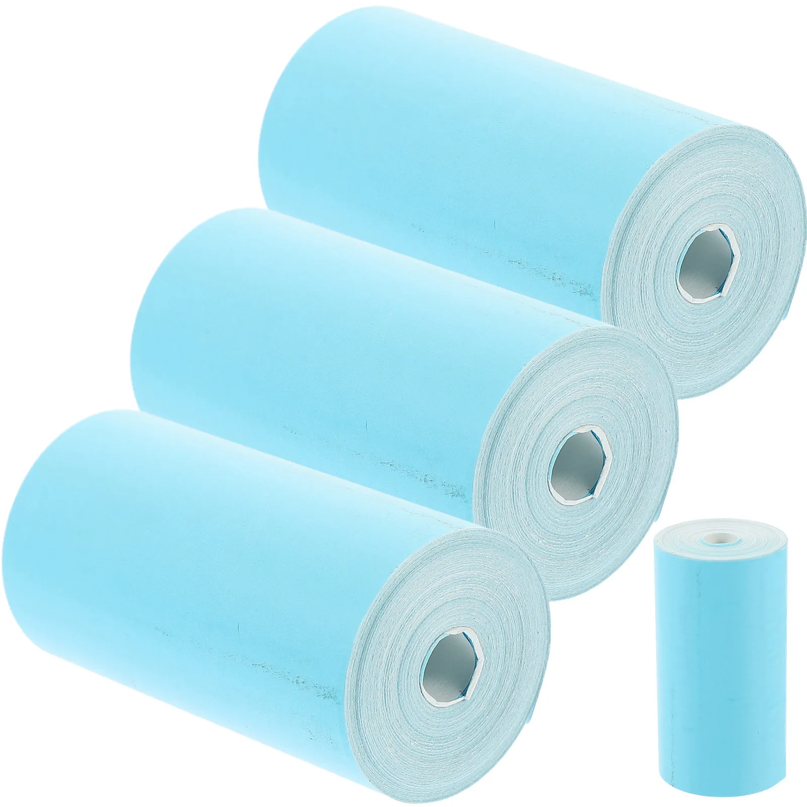Thermal Paper 4 Rolls Smooth Printable Paper Rolls for Small Ticket Printing Supermarket Shop Hotel