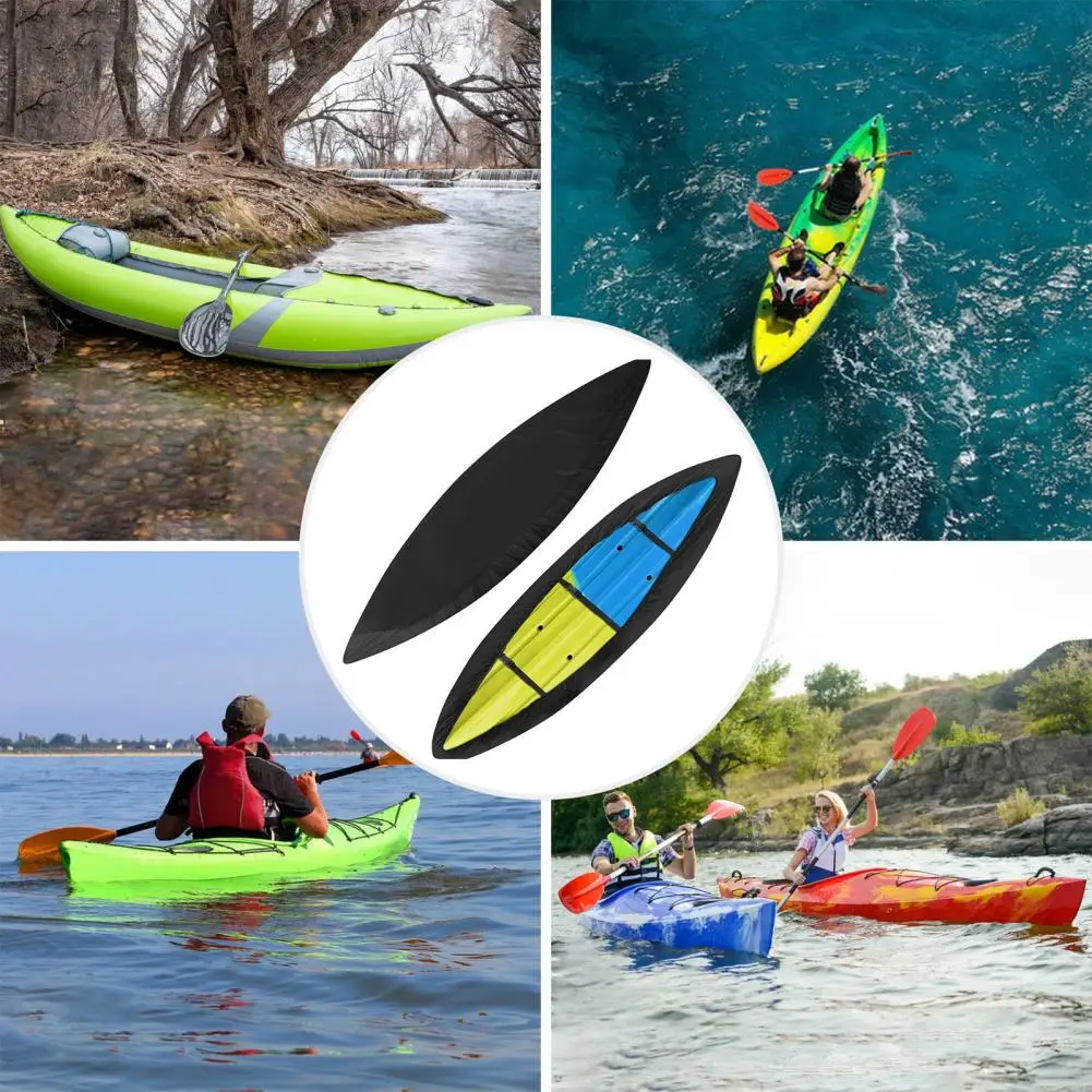 Kayak Cover 210D Waterproof Canoe Cover Kayak Accessory UV Kayak Storage Cover For Canoe Paddle Board SUP 표지처럼