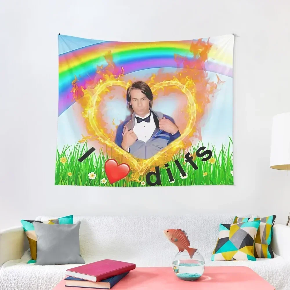 

I love dilfs - spencer shay Tapestry Room Decorator Decoration Wall Outdoor Decor Tapestry