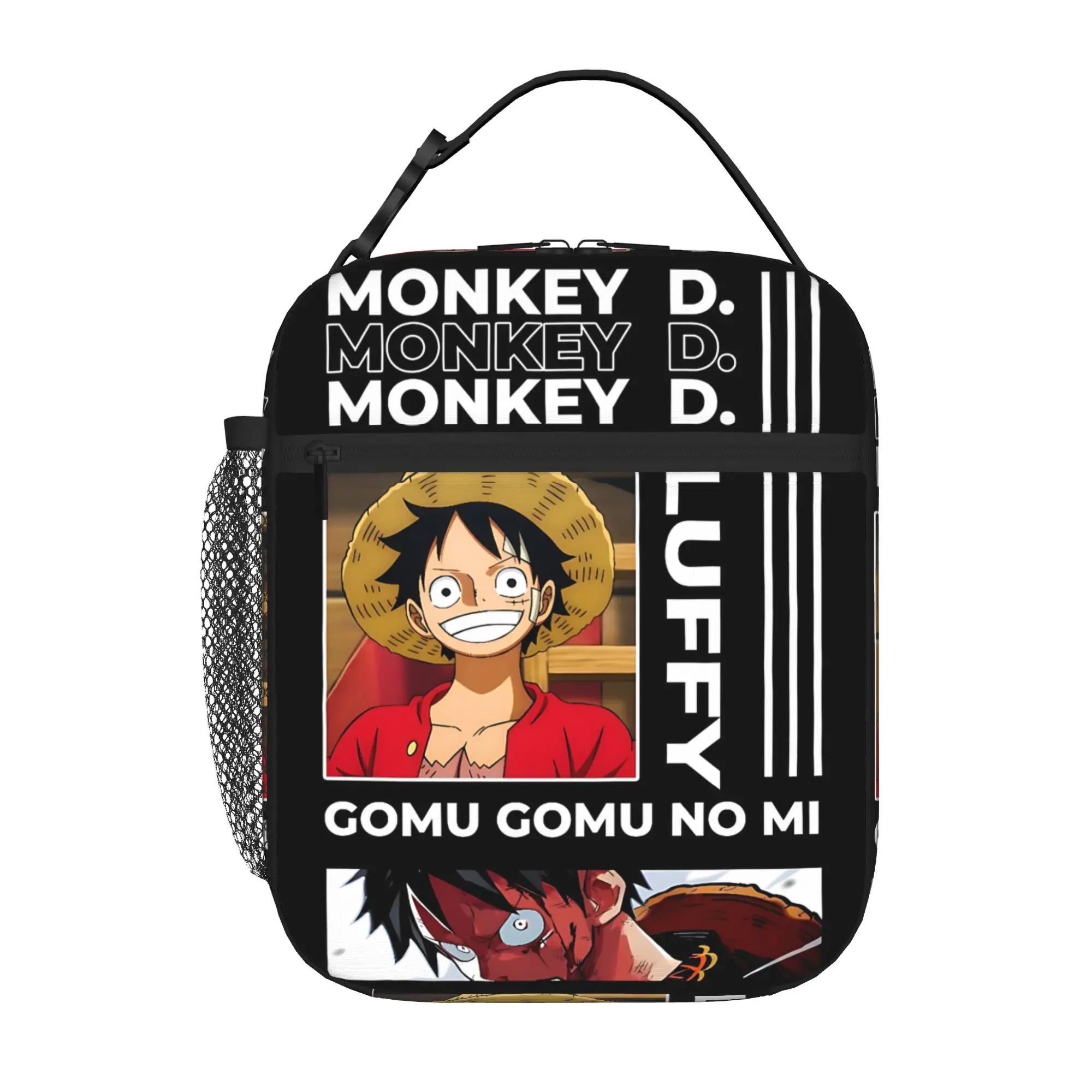 Dragon Ball manga style Insulated Lunch Bag Insulation Bento Pack Rice Bag  bolsa Student Bento Lunch Handbag Insulation