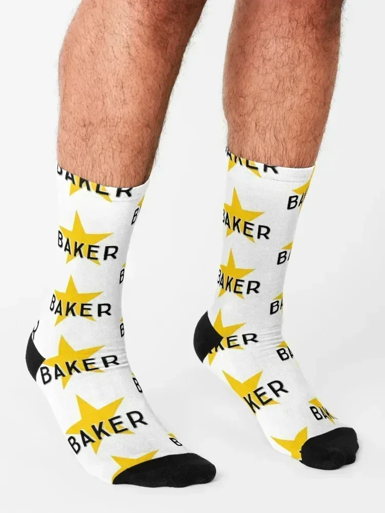 Star Baker, Great British Bake Off Socks man kawaii sport anti slip football Socks Female Men's