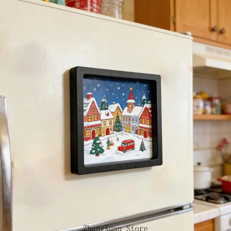 Developed Photo Feature For Fridge Strong Acrylic Construction Easy To Maintain And Long Lasting Decoration 3XUF