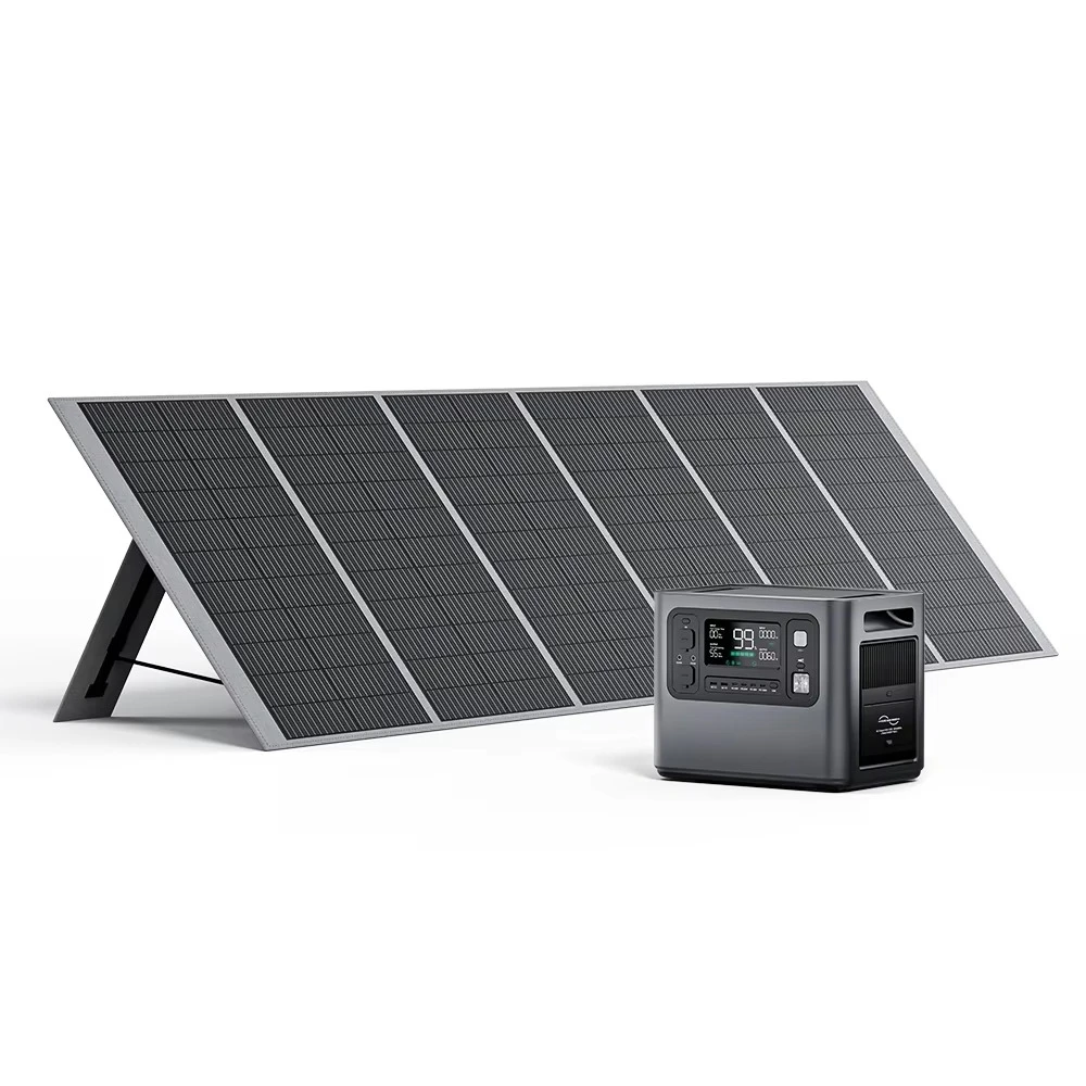 RV camping power outage 2048Wh watt solar generator affordable solar generator portable power station Lifepo4