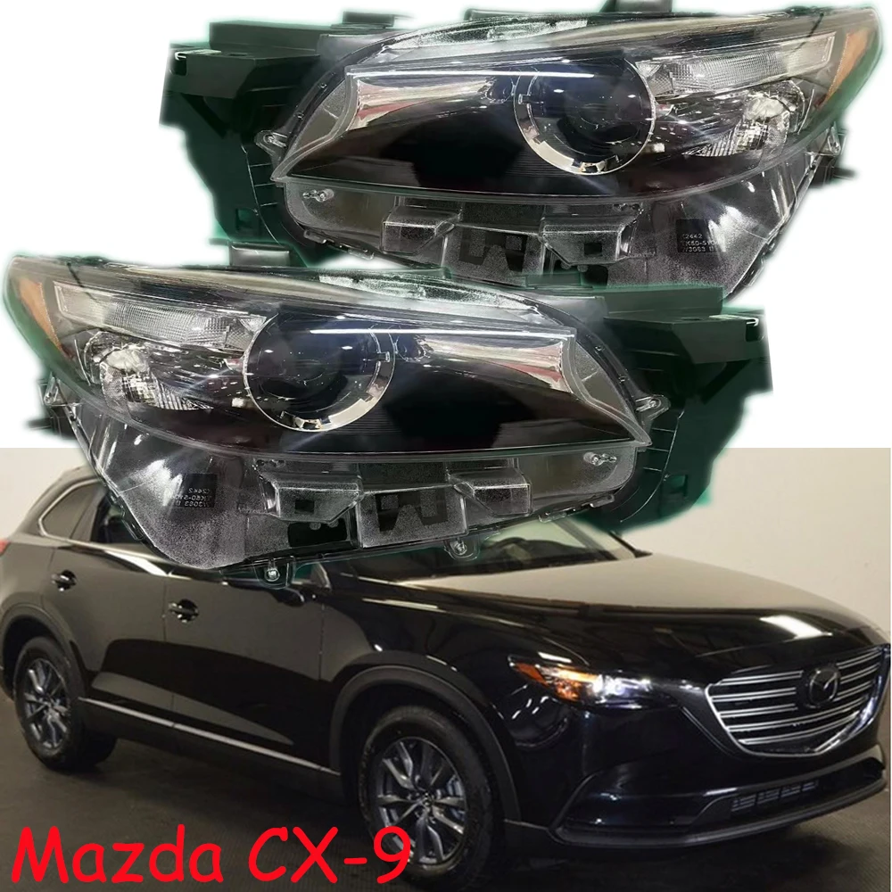 

1 шт. автомобильный передний фонарь для Mazda CX-9 фара mazda CX9 дневного света 2016 ~ 2021 автомобильные аксессуары противотуманные фары для Mazda CX-9