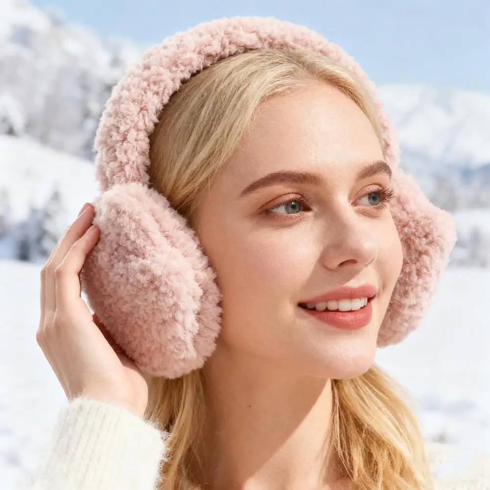 

Наушники в форме звезды Ультрамягкие плюшевые теплые зимние наушники Защита ушей от холодного ветра Нечетки наушники Зимние наушники