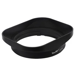 Haoge LH-OM45 Square Metal Lens Hood Shade for Olympus M. ZUIKO DIGITAL ED  45mm f/1.8 Lens 45/1.8