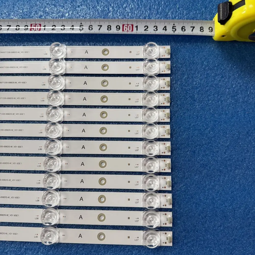 

Полная светодиодная лента подсветки для Qilive 600094072/Q65UA211B SB65350 CX650DLEDM LE-65E1 JL.D65071330-006DS-M