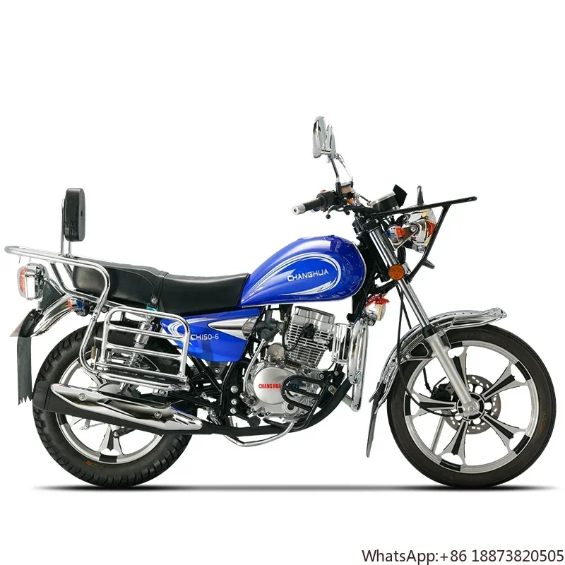 Factory Customizes 100cc Economical Motorcycle with Large Capacity Fuel Tank