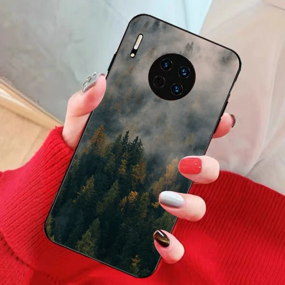 Forest Landscape Phone Case For Huawei Mate 10 20 30 40 50 lite pro Nova 3 3i 5 6 SE 7 pro 7SE