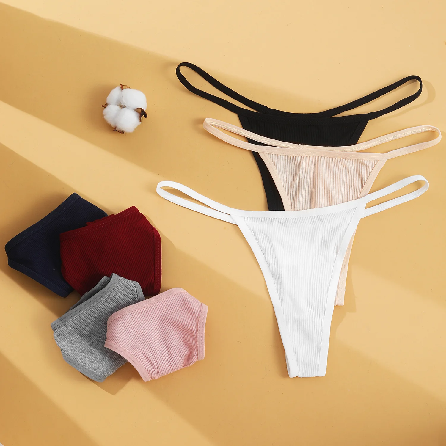 

Женские трусики-бикини Bla Lace с тонкими бретелями, сексуальные, с низкой талией, из нейлона, с хлопковой ластовицей, для плавания и повседневной носки