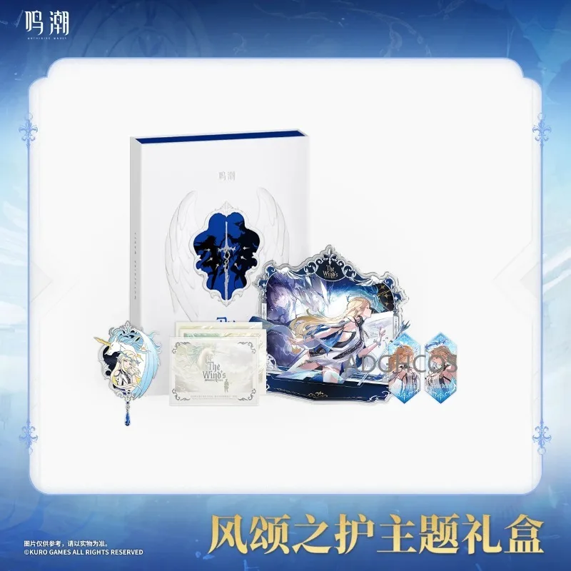 

Wuthering Waves Ode of Wind Protection Limited Theme Gift Box Rover Cartethyia Acrylic Stand Badge Instant Camera Set