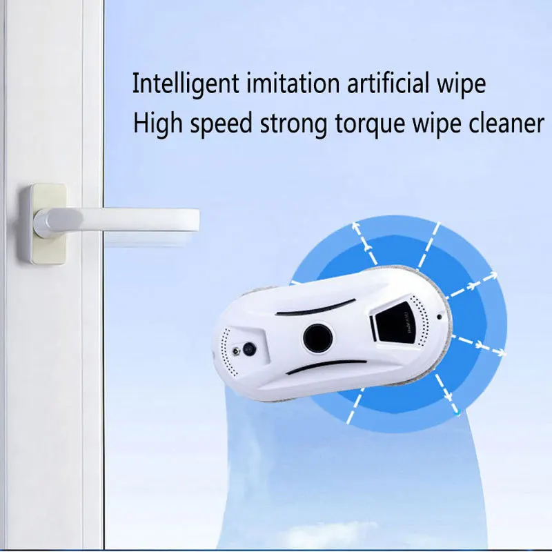 110V/220V Robotic Window Cleaner Robot For Home Cleaning Anti-Fall Electric Windows Washer Glass Wiper Inside Outdoor