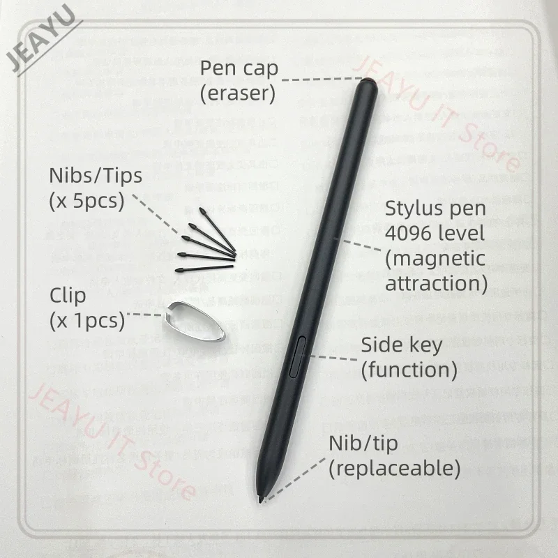 

For iReader Smart3/4/Air X2 X-pen Write Pen Eraser 4096 Pressure Sensitivity Palm Rejection And Tilt Support Stylus Pen