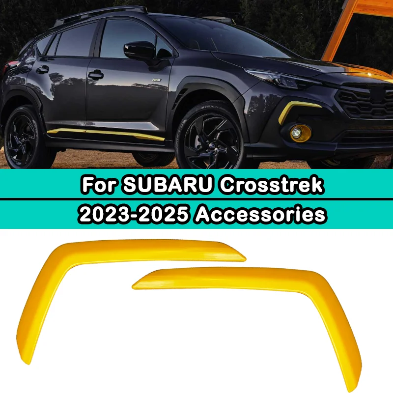 Why the 2023 Subaru Crosstrek ABS Yellow Accent Trim Is My Perfect Upgrade