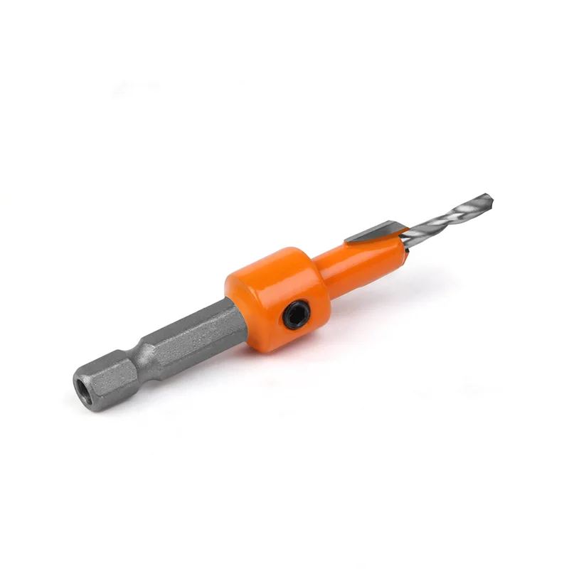

AT43-5PCS 8Mm Shank HSS Woodworking Countersink Router Bit Screw Extractor Demolition For Wood Milling Cutter 2.5-3.5Mm