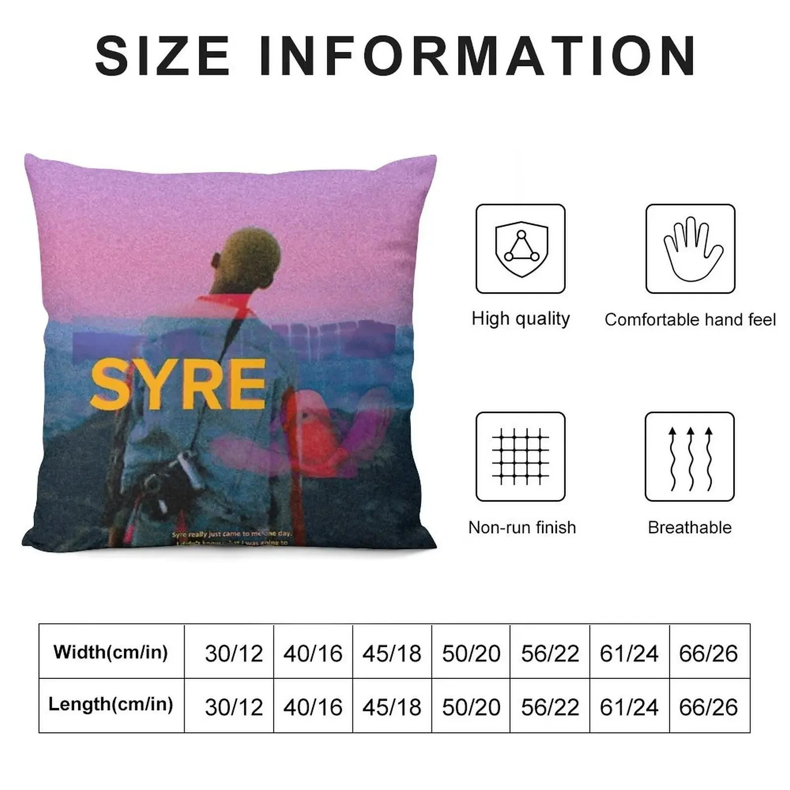 Jaden Smith - SYRE Throw Pillow autumn pillowcase Luxury Pillow Cover Sofa Cushions pillow