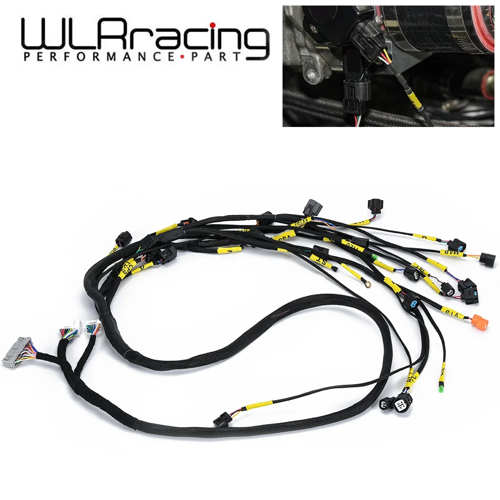 Cablaggio motore nascosto serie K20 K24 K per Honda Acura K-Swap Integra CRX EK EG Civic EP3 01-05 RSX 02-04 accessori auto