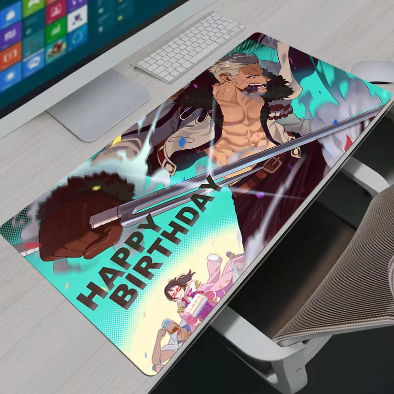 Mouse Pad Large Gamer XXL Keyboard Desk Mouse Mat Japan Game Anime One Piece Carpet Rubber Tapis Souris Gaming Notbook Mousepad - view 2