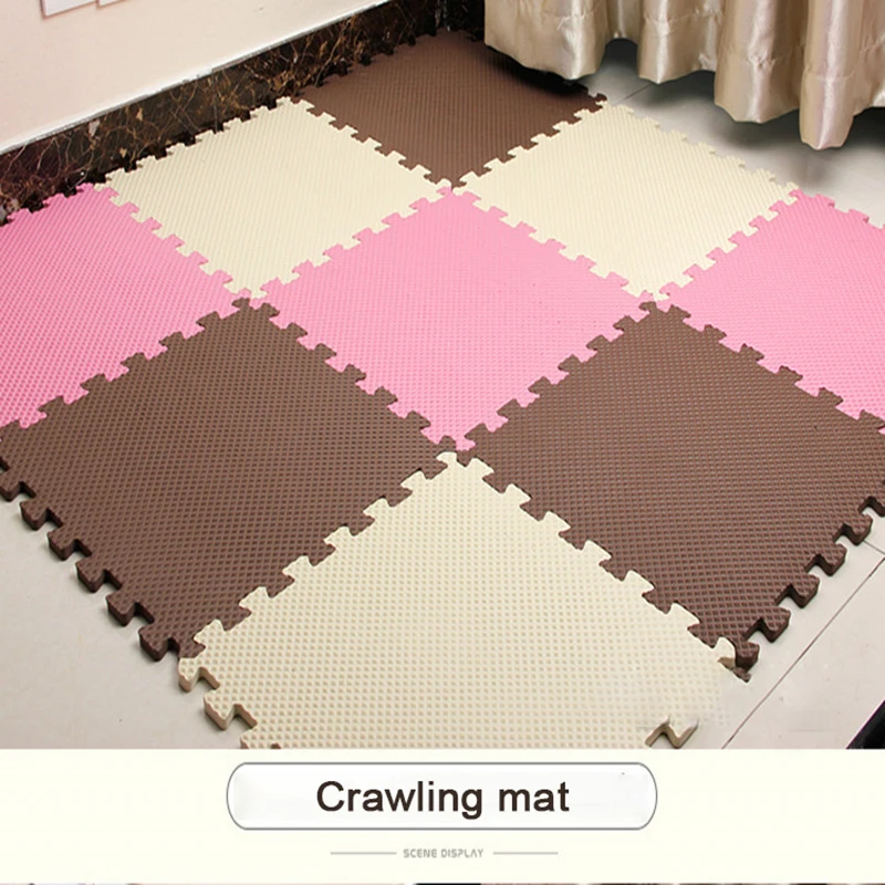 30*30cm Baby Puzzle Mat 9pcs/lot Play Mat Kids Tiles Rugs Floor Tiles Toys Carpet EVA Foam Soft Carpet Climbing Pad