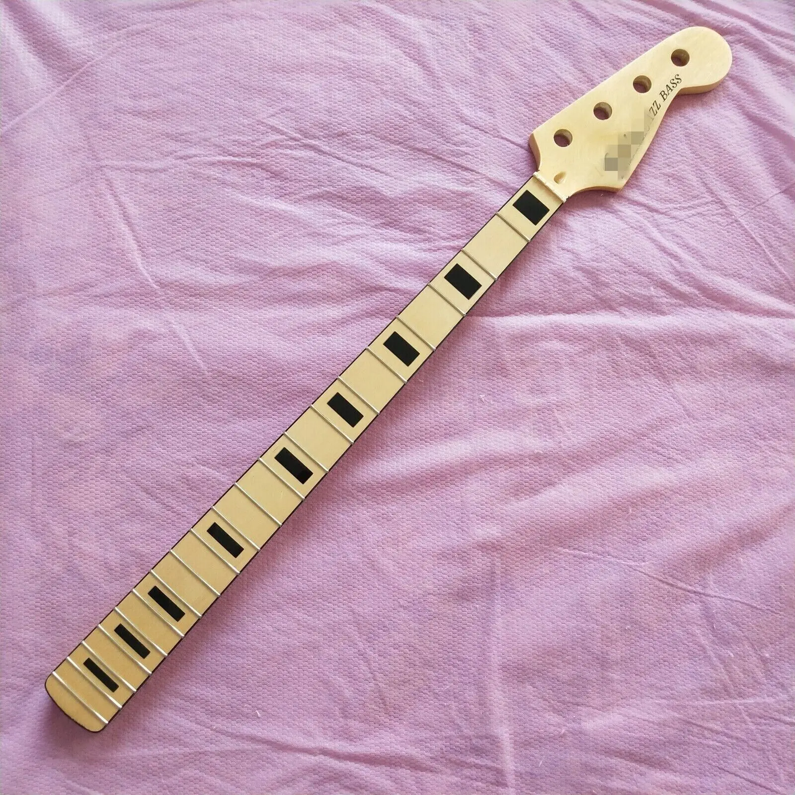 Maple Jazz bass guitar neck parts 20 frets 34\