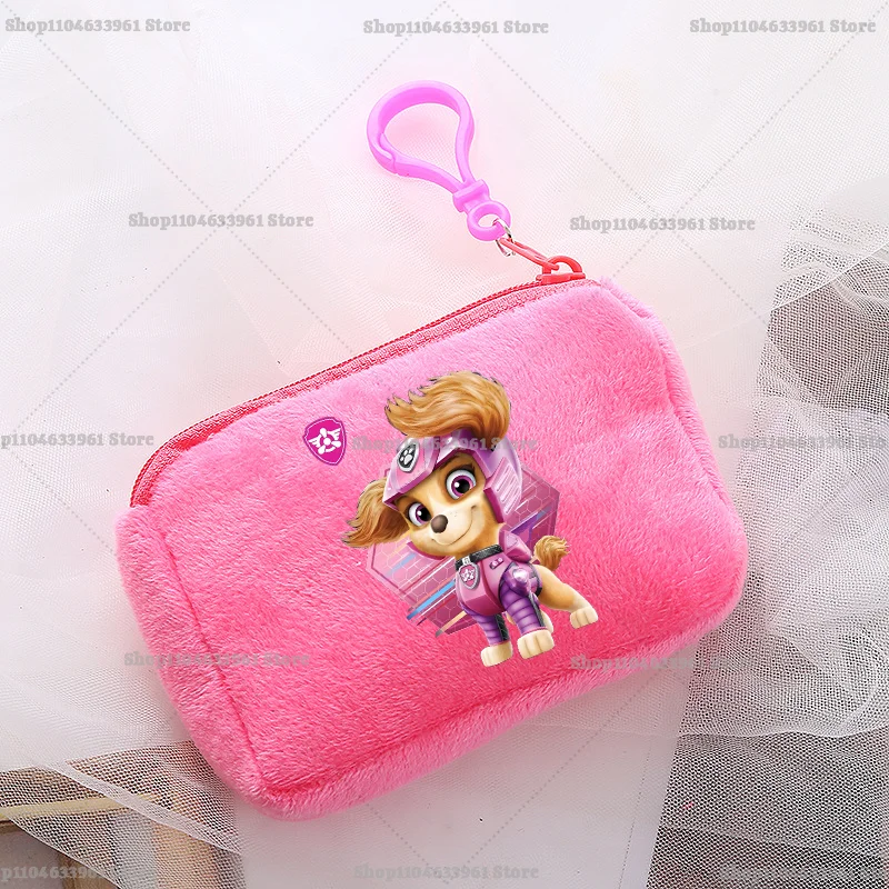 Paw Patrols Coin Purse Chase Skye Rubble Cartoon Anime Figure Print Portable Mini Wallet Headphone Pouch Storage Bags Party Gift view 5