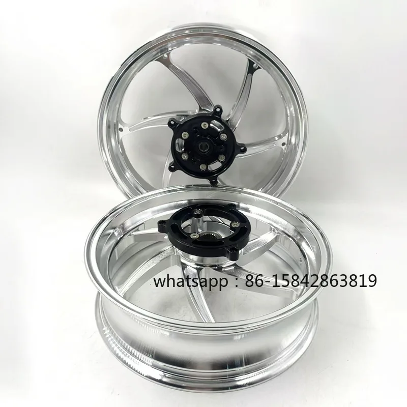 Aluminum Alloy Wheel Rims, Modified Front and Rear Wheels