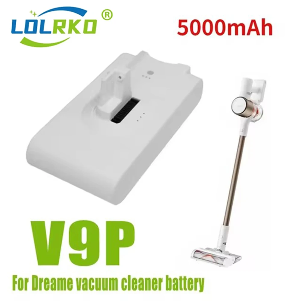 

Original 5000mAh Lithium Batteryfor Dreame V8 V9 V10 V9P XR VVN3 VVN4 Handheld Cordless Vacuum Cleaner Parts Replacement Battery