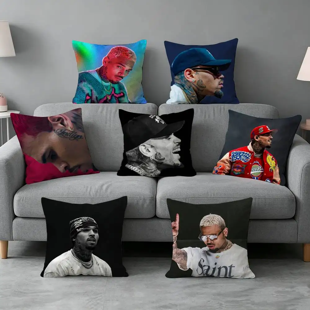 Chris-s Brown Pillow cover Simple solid color design Surprise For Multiple Bedroom Styles.