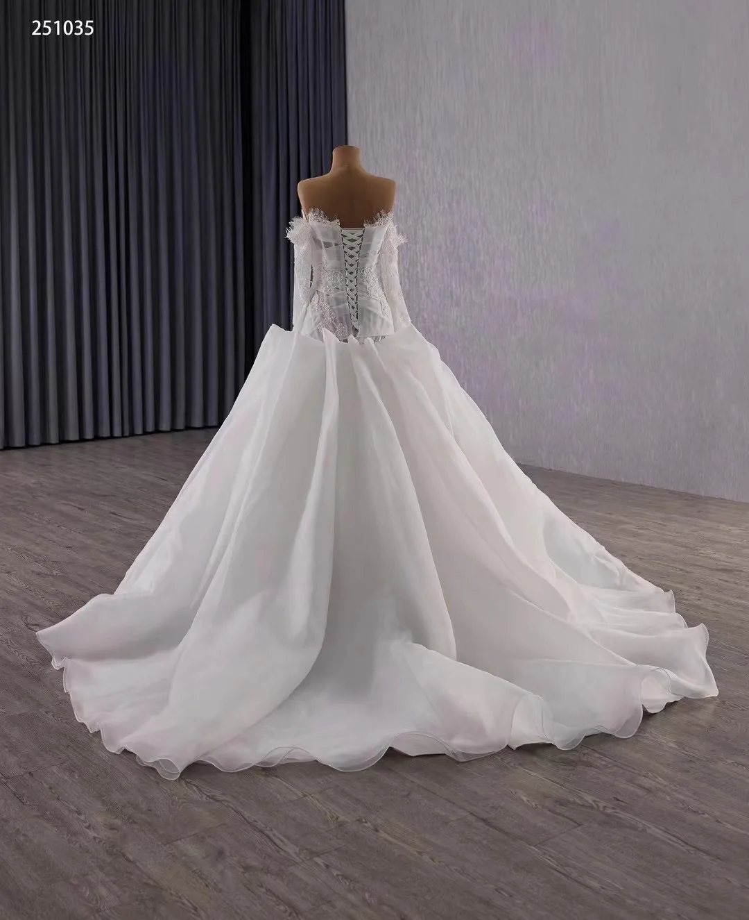 Kisswhite RSM Collection Customized Real Work Ruffles Mermaid Bridal Dresses
