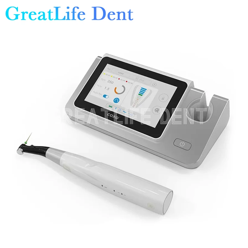 

Greatlife Dent Endomotor COXO C-Smart I Pilot Wireless Endo Motor Apex Locator with LED Light Dentistry Wireless