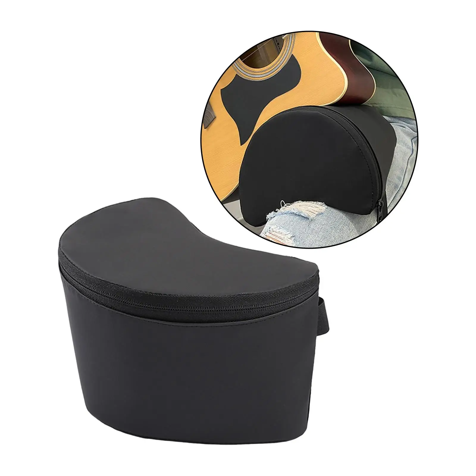 

Guitar Rest Cushion Guitar Support for Leg Built in Sponge Correcting Playing