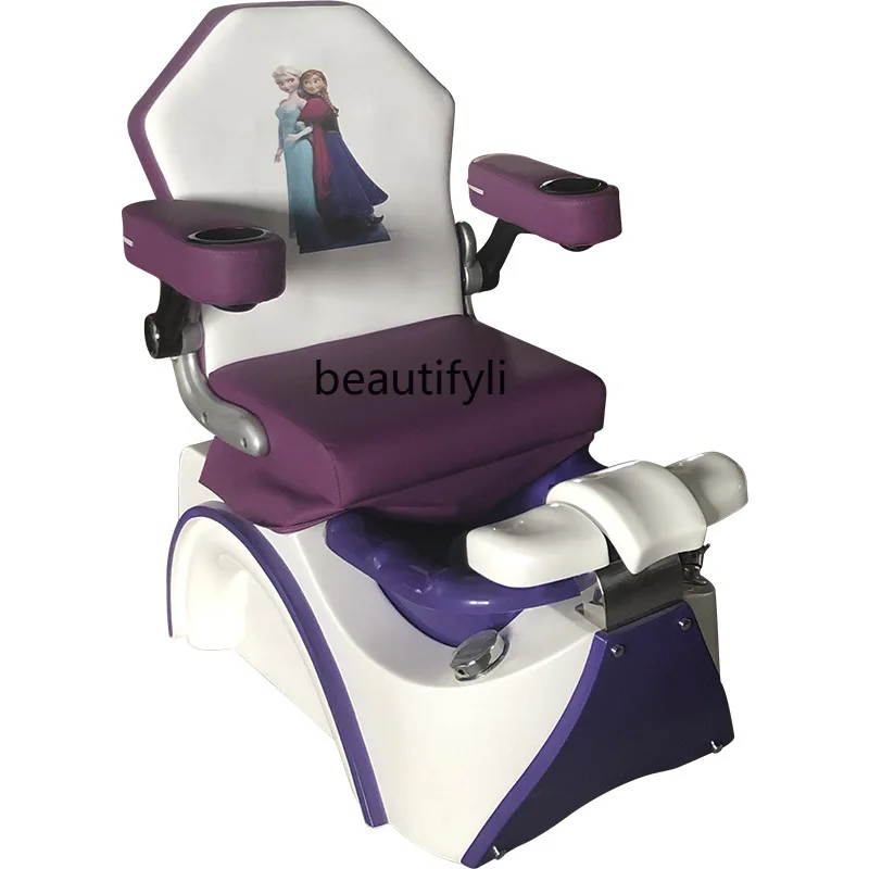 

Cute Pedicure Chair Princess Chair Eyelash Tattoo Embroidery Foot Beauty Recliner Electric Pedicure Foot Bath Sofa