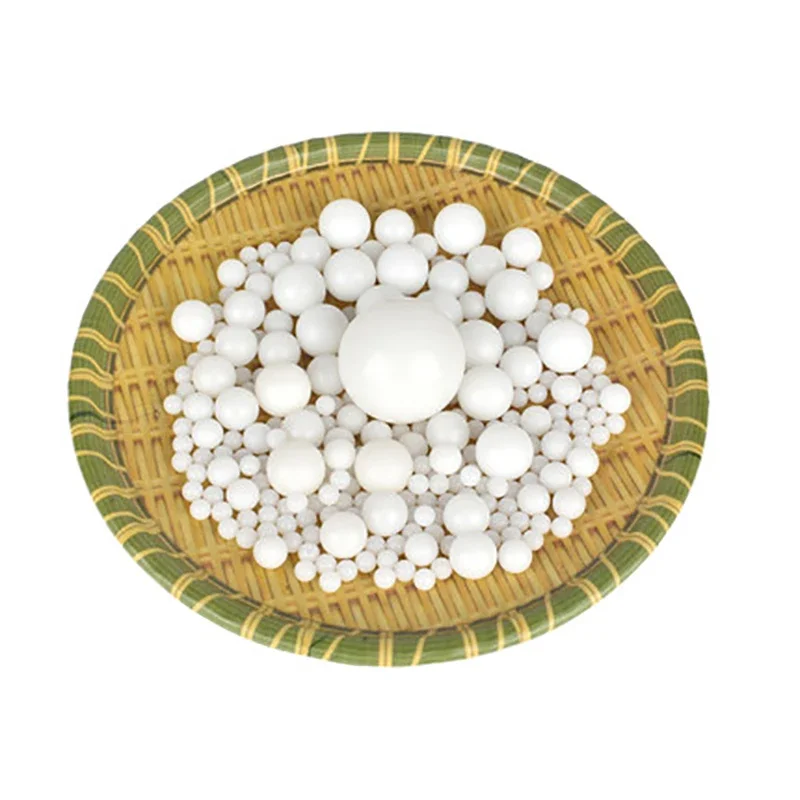 50 Uds bola de plástico POM blanca bola sólida de precisión 2 2,38 2,5 2,778 3 3.175 3.969 4 4,5 4.763 5 5.556 6 6,35 6,95 7mm a 25,4mm