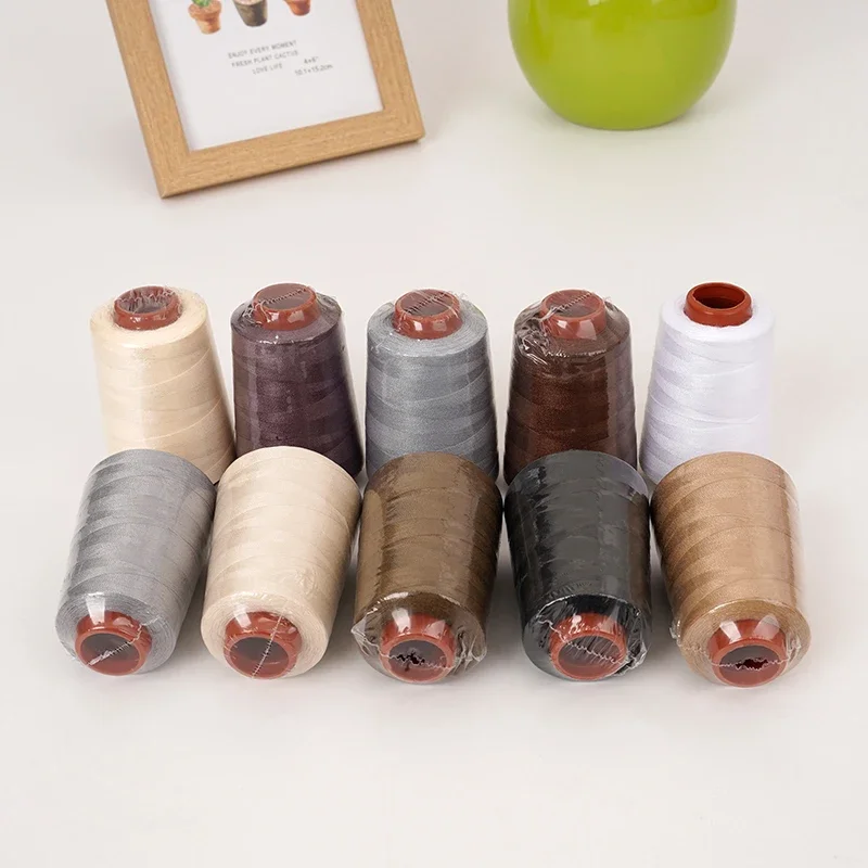 1pc 800Yards  Polyester Sewing Thread - Small Cone 402 High-Speed Machine Thread, Heavy Duty Denim/Clothing Thread, Hand Use