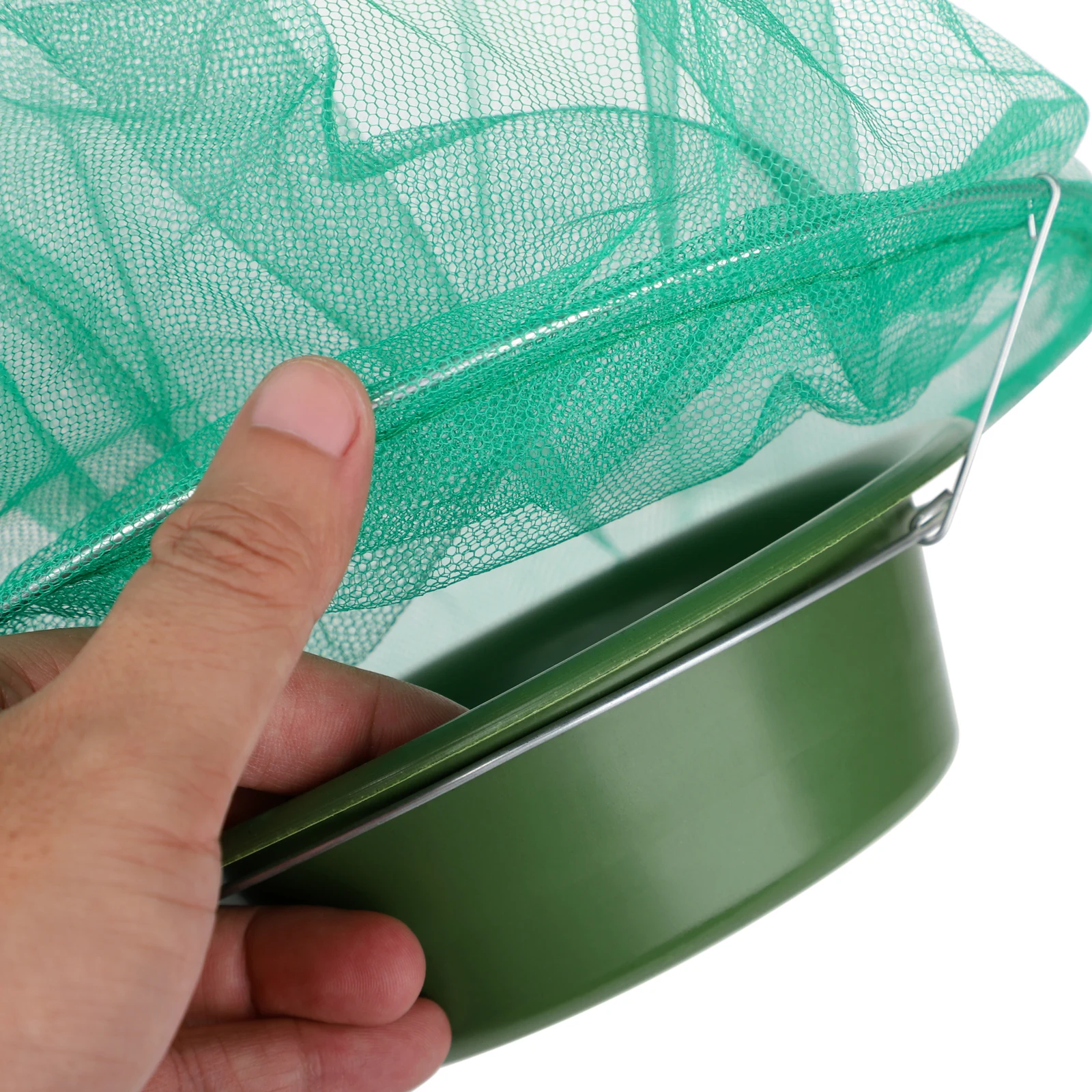 6pcs Reusable Catching Summer Hanging Cages Farm Mesh Portable Fly Trap Garden Pest Control Easy Use Outdoor Ranch Foldable