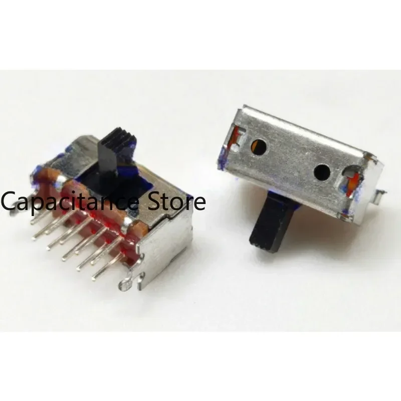 

5 шт. Ползунковый переключатель SSSF125300 Усилитель 2 слоя, 10 контактов, 3 передачи