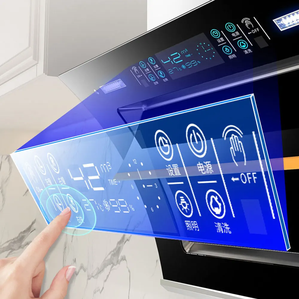 شفاط العادم المنزلي النازع Cocina طباخ هود كبير شفط شفاط المطبخ هود الجانب شفط شفاط المطبخ