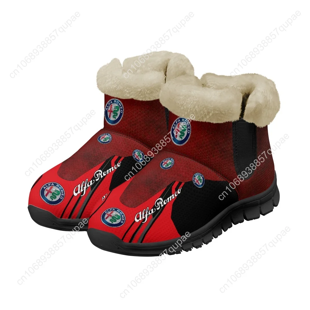 A-Alfa Snow Boots Motorcycles Mens Womens Teenager R-Romeo Shoes Keep Warm Casual Lightweight Couple Sports Custom Sneakers