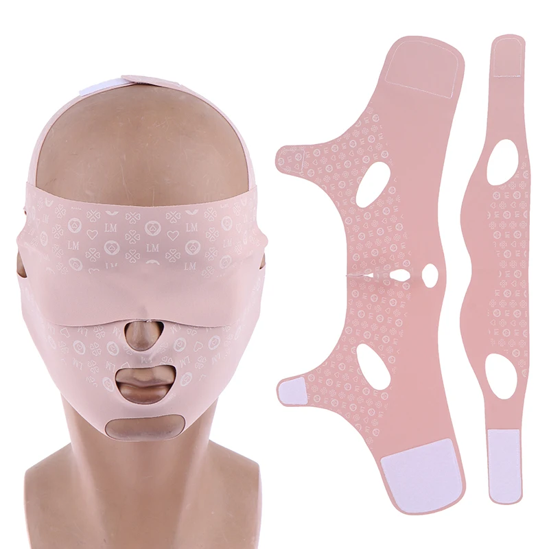 

Chin Cheek Slimming Bandage Nasolabial Fold V Shaper Lifting Mask Face Lifting Anti Wrinkle Strap Band Sleeping Mask Beauty