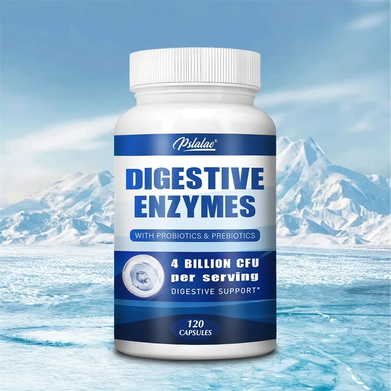 Digestive Enzymes - Multiple Enzymes, Prebiotics & Probiotics - Promote Digestive Health, Gas, Constipation & Bloating Relief