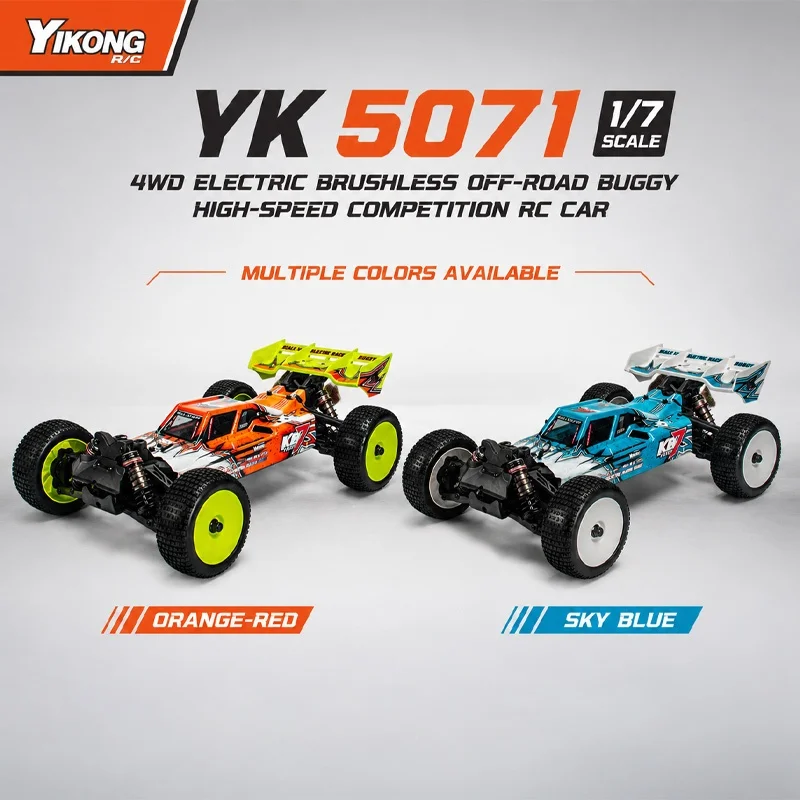 Yikong Yk 5071 1/7 4Wd Brushless High Speed Rc Off Road Buggy Electric Remote Control Racing Car For Desert Competition