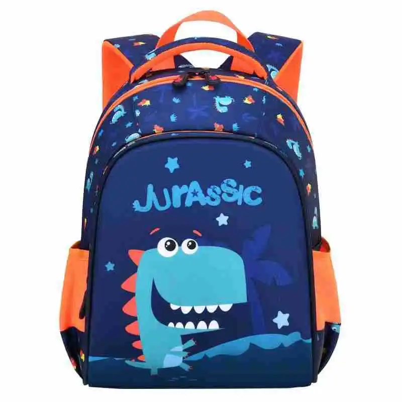 Mochilas escolares impermeables para niños y niñas, mochila ortopédica de dibujos animados para escuela primaria, bolsa para libros para niños de 1