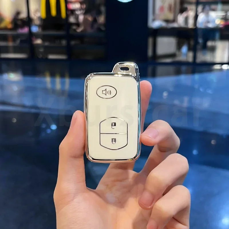 2/3/4 زر قذيفة فوب لتويوتا كامري بريوس لاند كروزر برادو 150 تاج لسوبارو فورستي XV بولي TPU سيارة مفتاح بعيد غطاء