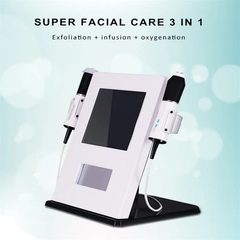 

3 in 1 CO2 Nano-bubbles technology Oxy Facial Machine Face Lifrting Skin Rejuvenation Skin Tightening Spa Salon Use