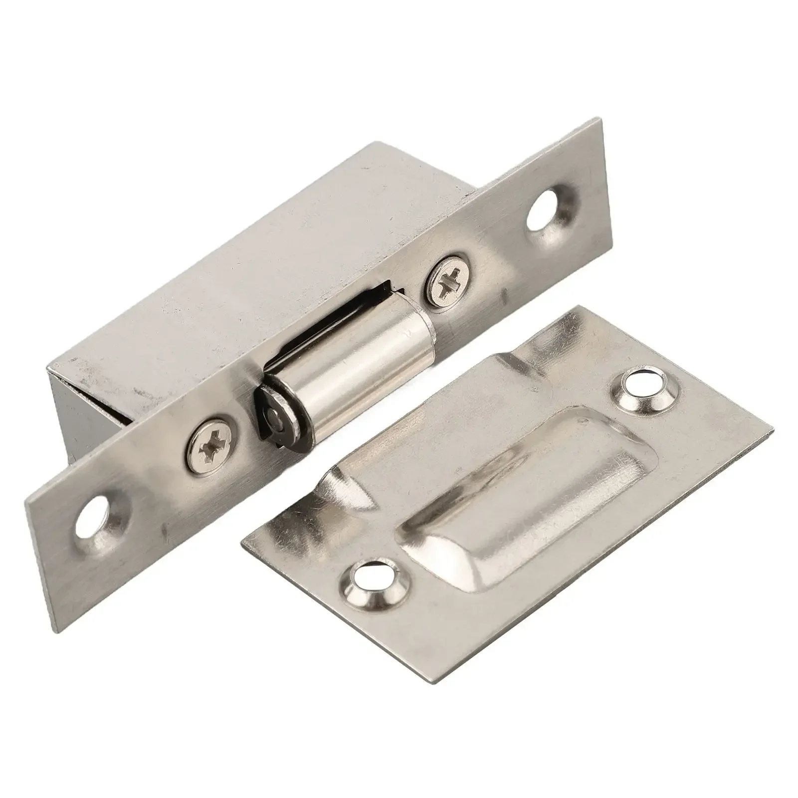 

Invisible Door Lock Stainless Steel Door Latches Door Positioning Bead Roller Latch Wooden Door Stops Home Furniture Hardware