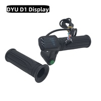 Digital Display Handle Instrument Parts for DYU D1 D2+ D3+ V1 Electric Bicycle Throttle Dashboard Replace Accessories