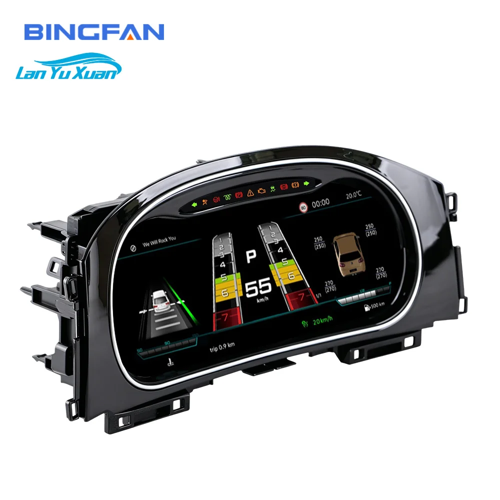 12.3 Inch LCD Screen Virtual Cockpit Speedometer Digital Instrument Cluster Auto Dashboard for Volkswagen Golf 7