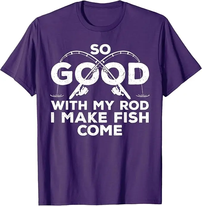 Lustiges Angler-Design für Männer und Frauen, Angler-Fisch-Angel-T-Shirt, Humorvolles, einzigartiges Angler-Geschenk, T-Shirt mit Angler-Sprüchen, Outdoor-Kleidung – Detail 15