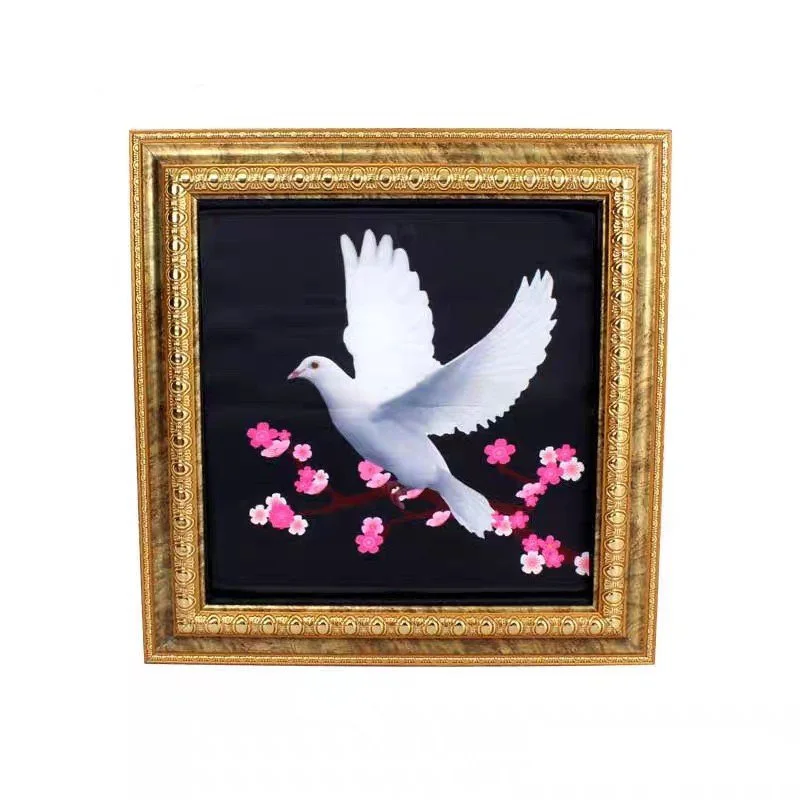 Deluxe Dove Frame Magic Tricks Dove Picture To Real Dove Appearing Color Change Double Change Effect Stage Illusions Gimmicks